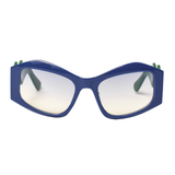 Lia — Navy Blue/Green