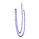 Crystal Bead Chain — Blue Navy